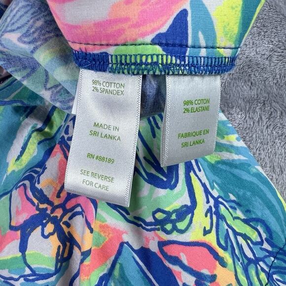 Lilly Pulitzer Shorts Women's XS Multicolor Floral Botanical Vacation Summer - Picture 4 of 13